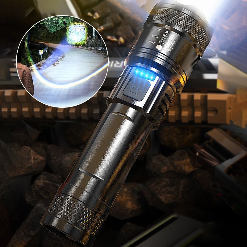 🔦 Super Bright Zoomable Flashlight
