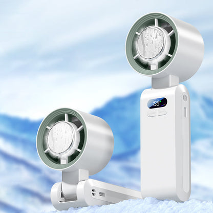 🌬️66% OFF!🧊Handheld Portable Fan with Ice Cooler