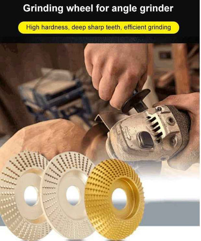 ⏰Wood Angle Shaping Wheel – Fast-Cut, Sharp, Wear-Resistant, for Angle Grinder（副本）